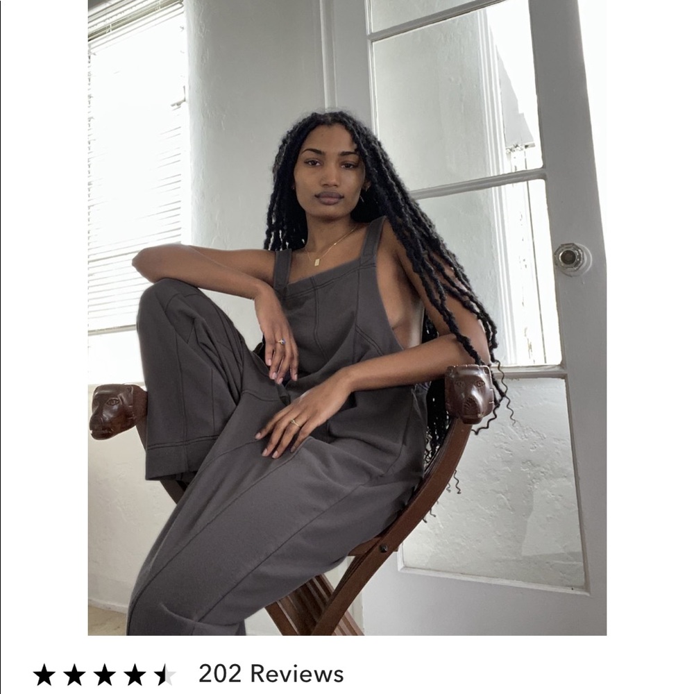 UO grey jumpsuit overalls like new